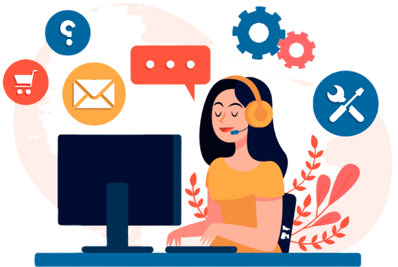 Customer support team