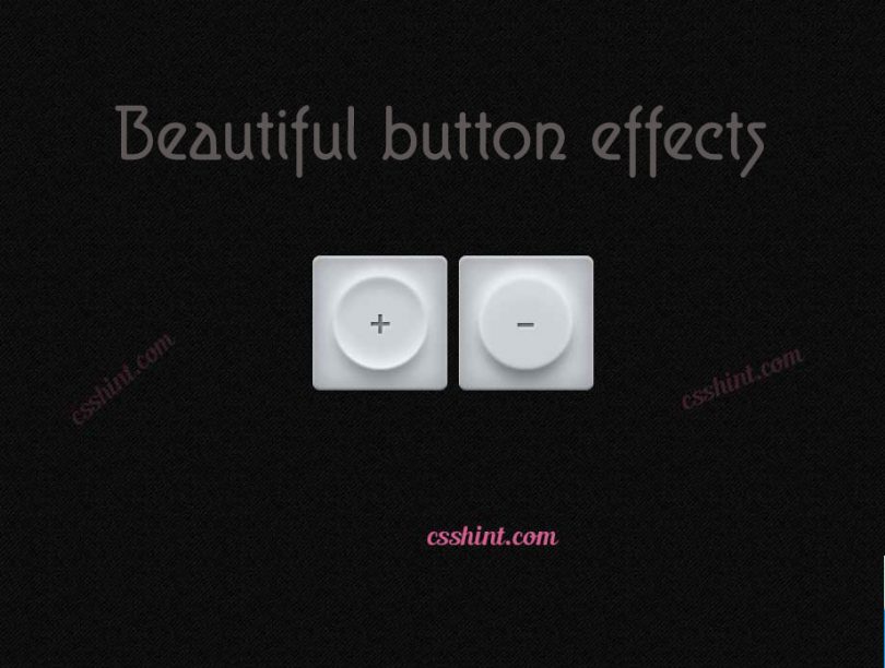 12+ Beautiful css3 buttons with hover effects