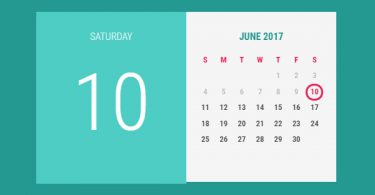 24+ Best html css and jquery calendars