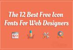 The 12 best Free Icon Fonts for Web Designers