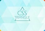 how to create triangles with CSS