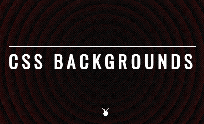HTML and CSS background pattern