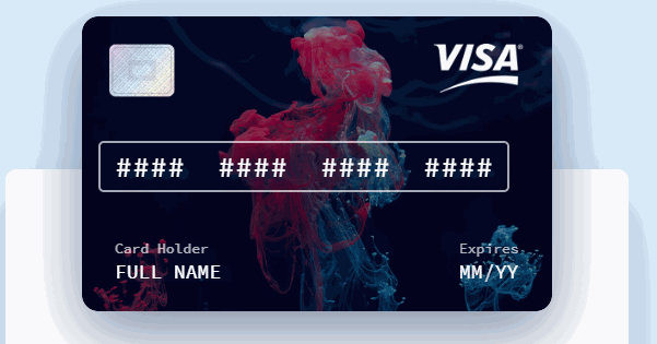 credit card form