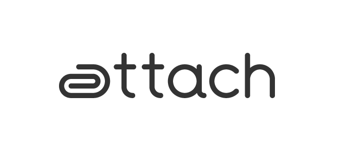 Attach Logo Design by Paulius Kairevicius in Logo Design