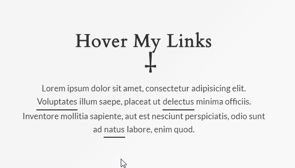 CSS Link Style and Hover Effect