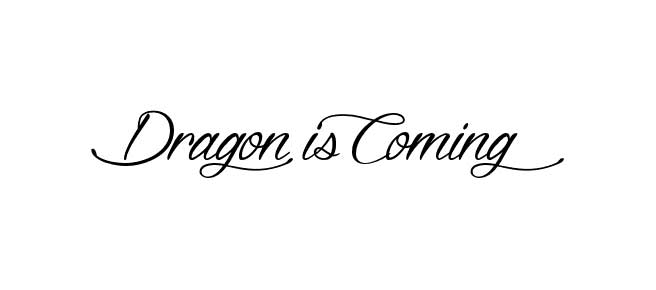 Dragon is Coming fonts