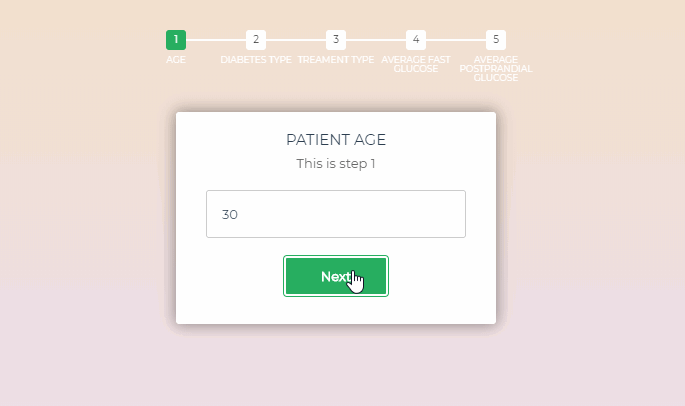 Multi step HTML forms 