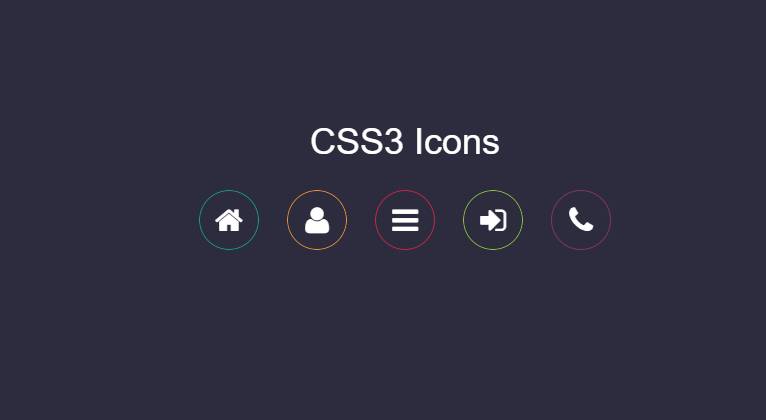 Pure CSS Animated Buttons