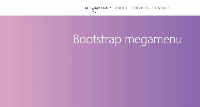 18 Bootstrap Menus - csshint - A designer hub