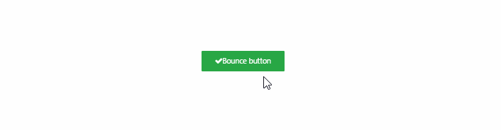 Bounce animation button