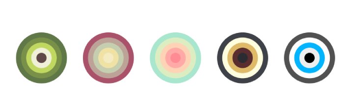 Color Palette Circles