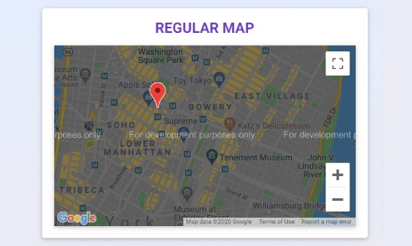 Google Maps Embed