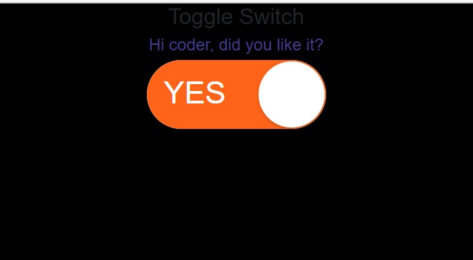 Checkbox Toggle Switch