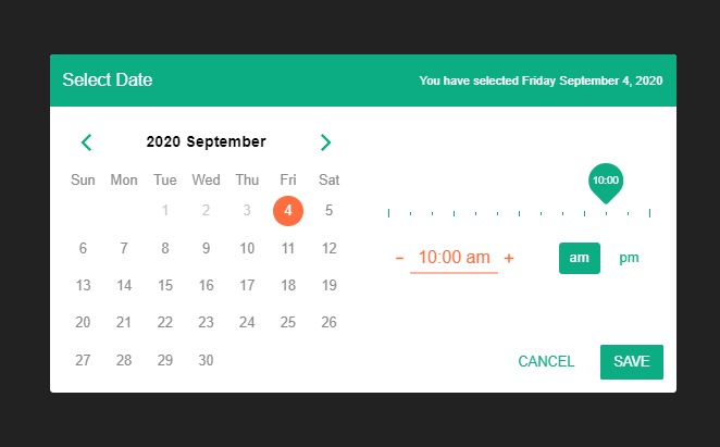 Date and Time Picker