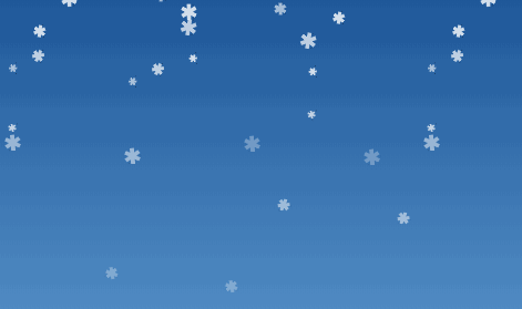 Falling Snowflake Animation