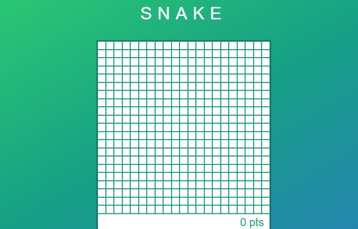 Pixelated Snake Game