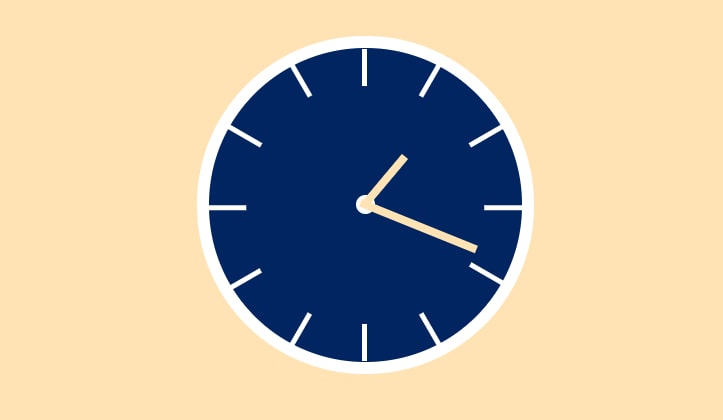 CSS HTML clock