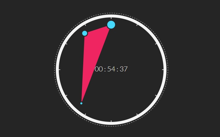 React Morph Clock