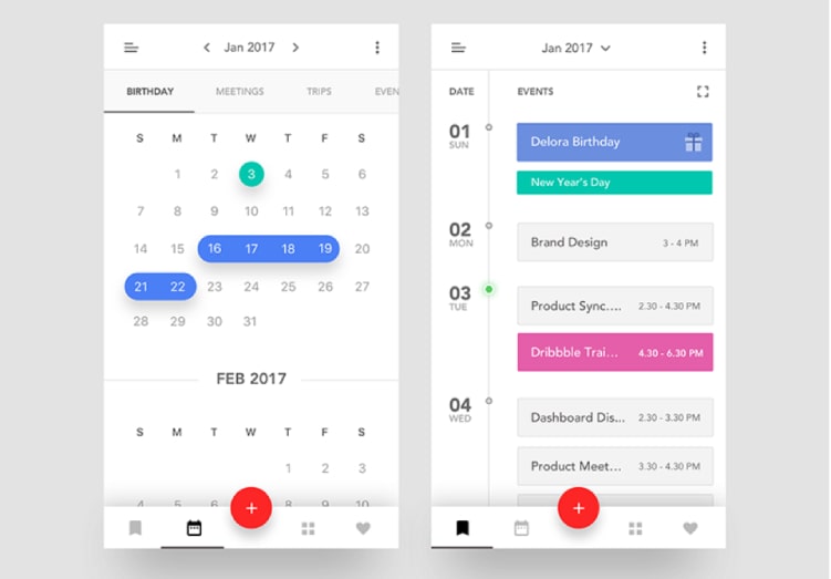 Event Calendar iOS App