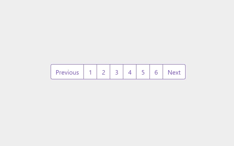 Bootstrap 4 pagination