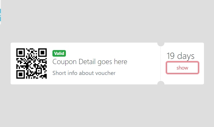 Coupon CSS Style