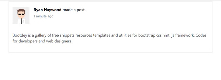 Bootstrap Comments
