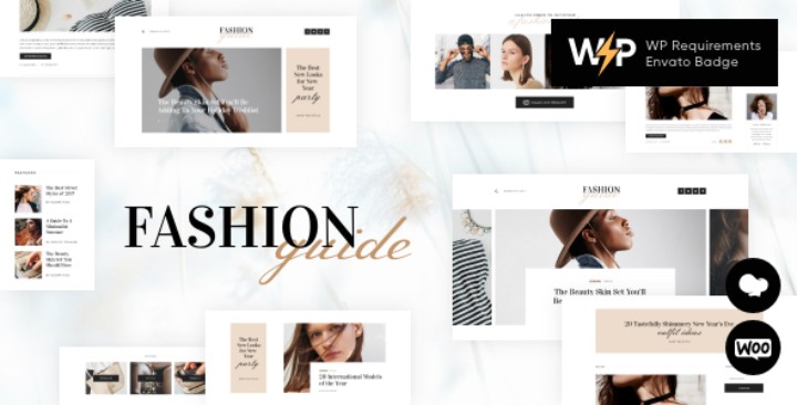 Fashion Guide Online Magazine & Lifestyle Blog WordPress Theme