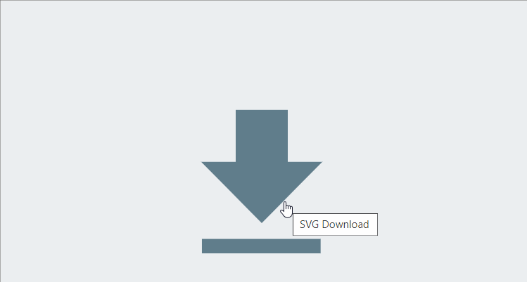 SVG Download Icon