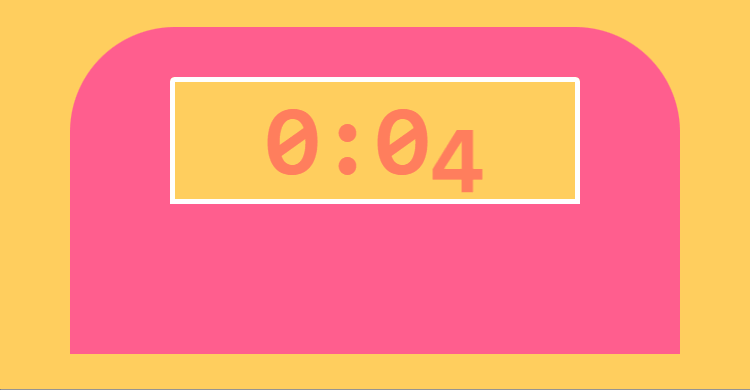 Countdown Timer: Pure CSS