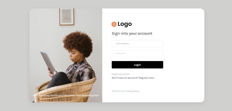 Free Bootstrap 4 Login Form